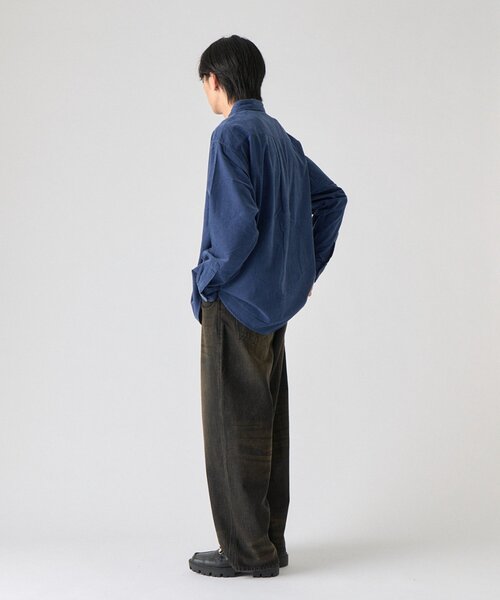 goocy(グーシー)の「【BHPC】コーデュロイBDシャツ(シャツ/ブラウス・メンズ・ネイビー/ブルー/ブラウン/ブラック・LARGE/MEDIUM)」の10枚目の写真