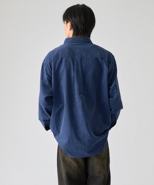 goocy(グーシー)の「【BHPC】コーデュロイBDシャツ(シャツ/ブラウス・メンズ・ネイビー/ブルー/ブラウン/ブラック・LARGE/MEDIUM)」の15枚目の写真