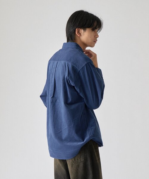 goocy(グーシー)の「【BHPC】コーデュロイBDシャツ(シャツ/ブラウス・メンズ・ネイビー/ブルー/ブラウン/ブラック・LARGE/MEDIUM)」の16枚目の写真