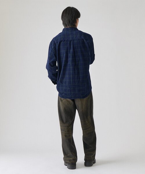 goocy(グーシー)の「【BHPC】コーデュロイBDシャツ(シャツ/ブラウス・メンズ・ネイビー/ブルー/ブラウン/ブラック・LARGE/MEDIUM)」の20枚目の写真