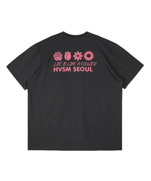 HAVISM(ヘビズム)の「NAME CARD S/S TEE(CHARCOAL)(Tシャツ/カットソー・レディース・その他・LARGE/SMALL)」の6枚目の写真