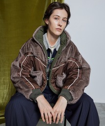 【26WINTER PRE-ORDER】Reversible Fur Blouson/リバーシブルファーブルゾン