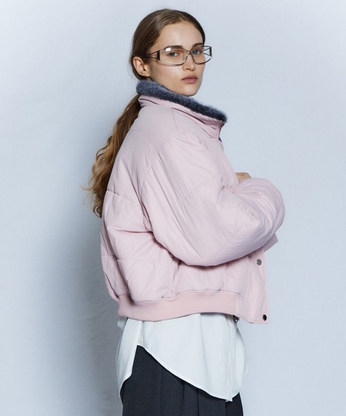 MAISON SPECIAL（メゾンスペシャル）の「【26WINTER PRE-ORDER】Reversible Fur Blouson/リバーシブルファーブルゾン（ブルゾン・レディース・ホワイト/ブラウン/グレー・FREE）」の15枚目の写真