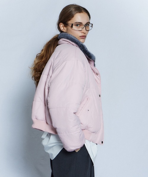 MAISON SPECIAL（メゾンスペシャル）の「【26WINTER PRE-ORDER】Reversible Fur Blouson/リバーシブルファーブルゾン（ブルゾン・レディース・ホワイト/ブラウン/グレー・FREE）」の17枚目の写真