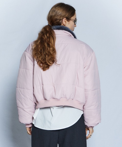 MAISON SPECIAL（メゾンスペシャル）の「【26WINTER PRE-ORDER】Reversible Fur Blouson/リバーシブルファーブルゾン（ブルゾン・レディース・ホワイト/ブラウン/グレー・FREE）」の18枚目の写真