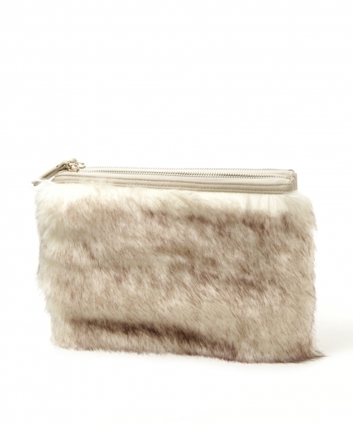 GLOBAL WORK（グローバルワーク）の「3ルームクラッチ/726329（クラッチバッグ・レディース・ブルー/ブラック/ワインレッド/ホワイト/ベージュ/ホワイト系その他/その他/ブルー系その他・FREE）」の3枚目の写真