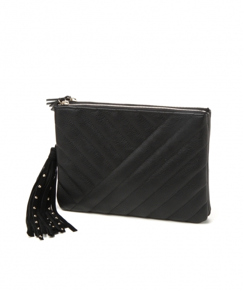 GLOBAL WORK（グローバルワーク）の「3ルームクラッチ/726329（クラッチバッグ・レディース・ブルー/ブラック/ワインレッド/ホワイト/ベージュ/ホワイト系その他/その他/ブルー系その他・FREE）」の4枚目の写真