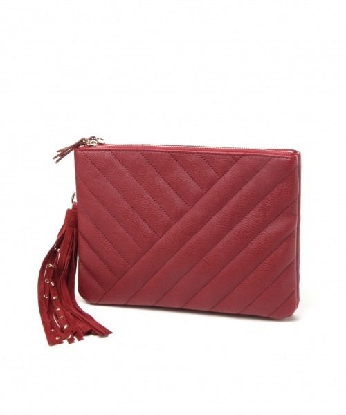 GLOBAL WORK（グローバルワーク）の「3ルームクラッチ/726329（クラッチバッグ・レディース・ブルー/ブラック/ワインレッド/ホワイト/ベージュ/ホワイト系その他/その他/ブルー系その他・FREE）」の7枚目の写真