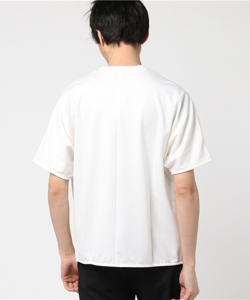 COMME　CA COMMUNE（コムサコミューン）の「ドルマンTシャツ（Tシャツ/カットソー・メンズ・グレー/ワイン/ネイビー/ホワイト・LARGE/MEDIUM）」の6枚目の写真