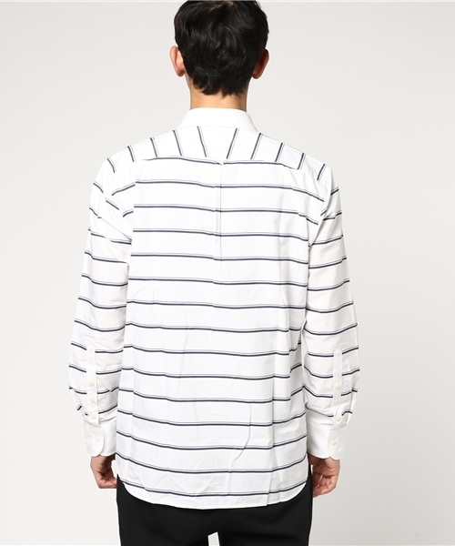 McGREGOR（マックレガー）の「ボーダーマリンシャツ（シャツ/ブラウス・メンズ・ホワイト/ブルー系その他・M/L/LL）」の4枚目の写真