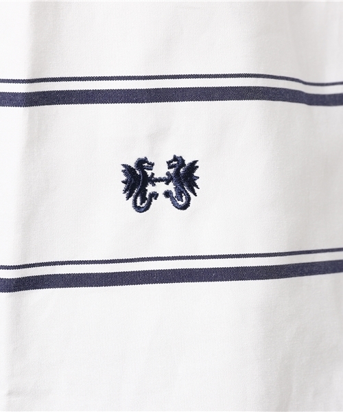 McGREGOR（マックレガー）の「ボーダーマリンシャツ（シャツ/ブラウス・メンズ・ホワイト/ブルー系その他・M/L/LL）」の8枚目の写真