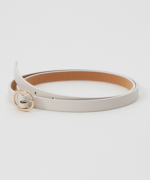 VIBGYOR Women（ヴィブジョー　ウィメン）の「合成皮革ベルト（ベルト・レディース・ブラック/ホワイト/ブラウン/キャメル/ピンク/レッド/グレー・FREE）」の17枚目の写真