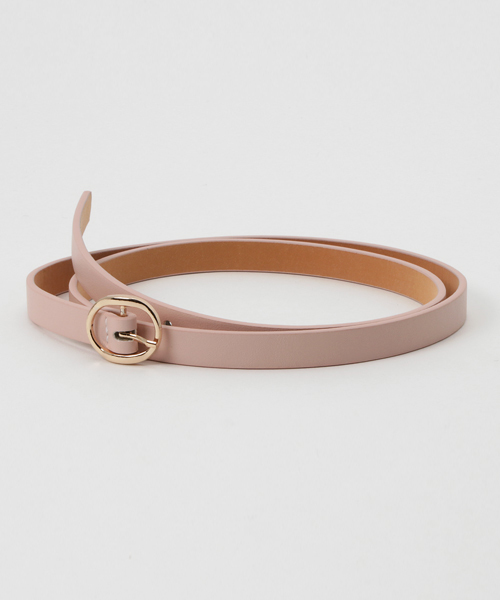 VIBGYOR Women（ヴィブジョー　ウィメン）の「合成皮革ベルト（ベルト・レディース・ブラック/ホワイト/ブラウン/キャメル/ピンク/レッド/グレー・FREE）」の12枚目の写真