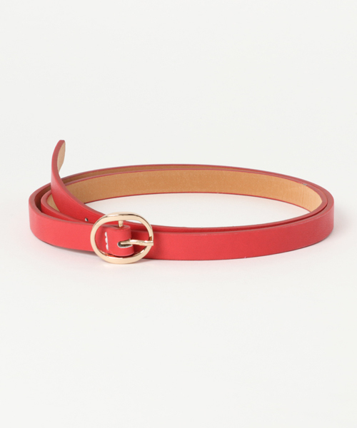 VIBGYOR Women（ヴィブジョー　ウィメン）の「合成皮革ベルト（ベルト・レディース・ブラック/ホワイト/ブラウン/キャメル/ピンク/レッド/グレー・FREE）」の11枚目の写真