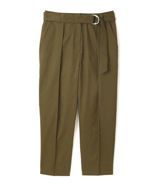 NATURAL BEAUTY BASIC（ナチュラルビューティーベーシック）の「センタータックペグパンツ（その他パンツ・レディース・ブラウン/カーキ・MEDIUM/SMALL/X-SMALL）」の5枚目の写真
