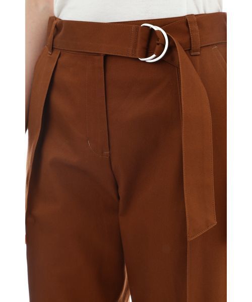 NATURAL BEAUTY BASIC（ナチュラルビューティーベーシック）の「センタータックペグパンツ（その他パンツ・レディース・ブラウン/カーキ・MEDIUM/SMALL/X-SMALL）」の12枚目の写真