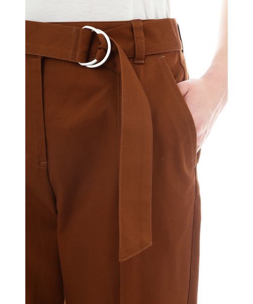 NATURAL BEAUTY BASIC（ナチュラルビューティーベーシック）の「センタータックペグパンツ（その他パンツ・レディース・ブラウン/カーキ・MEDIUM/SMALL/X-SMALL）」の13枚目の写真