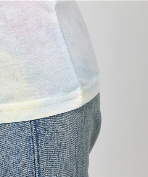 DOUBLE NAME（ダブルネーム）の「タイダイ染めタンクトップ（タンクトップ・レディース・ピンク/ブルー/A/イエロー・FREE）」の11枚目の写真