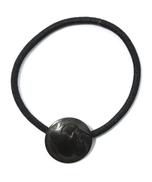 SHIPS JET BLUE(シップスジェットブルー)の「BALLISTICS: バッファローコインゴム(ブレスレット・メンズ・シルバー/ブラック・ONE SIZE)」の2枚目の写真