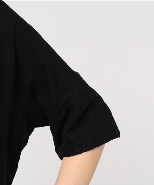 STUDIOUS SELECT（ステュディオスセレクト）の「【STUDIOUS】ドルマン USTARS（Tシャツ/カットソー・レディース・ブラック/アイボリー・FREE）」の4枚目の写真