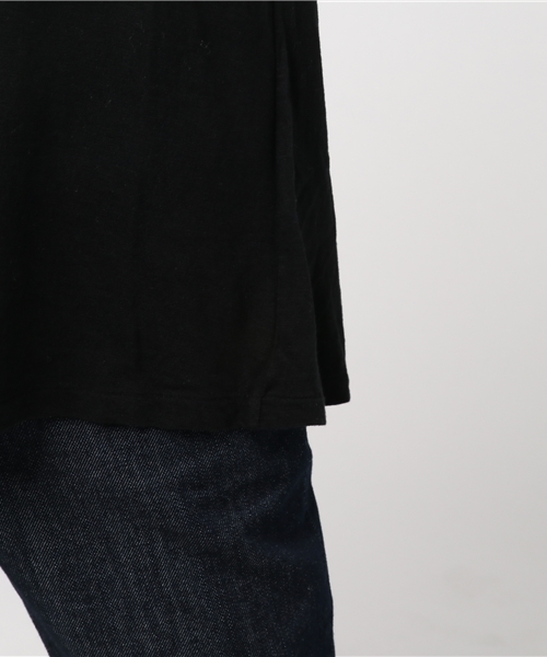 STUDIOUS SELECT（ステュディオスセレクト）の「【STUDIOUS】ドルマン USTARS（Tシャツ/カットソー・レディース・ブラック/アイボリー・FREE）」の5枚目の写真