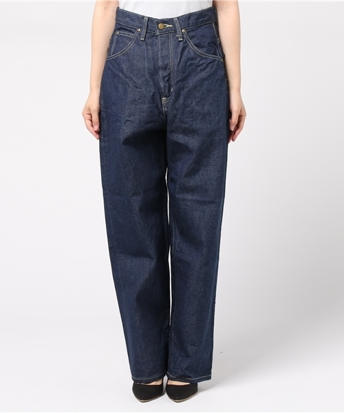 Lee（リー）の「LEE:ルーズストレートデニム navy（デニムパンツ