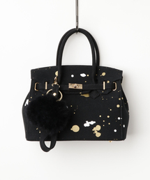 DRESSCAMP | DRESSCAMP (ドレスキャンプ)SPARKLE ペイントデザイン2WAYミニハンドバッグ(ハンドバッグ)