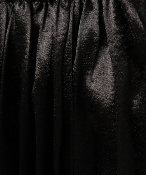 WC（ダブル シー）の「WC/サテンプリーツロングスカート（スカート・レディース・レッド/ピンク/パープル/ブラック・FREE）」の11枚目の写真