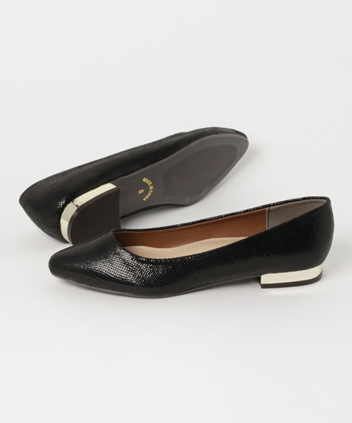 N.（N. Natural Beauty Basic）（エヌエヌナチュラルビューティーベーシック）の「メタルヒールパンプス（パンプス・レディース・ブラック/パープル/グレー系その他/ベージュ系その他・LARGE/MEDIUM/SMALL）」の5枚目の写真