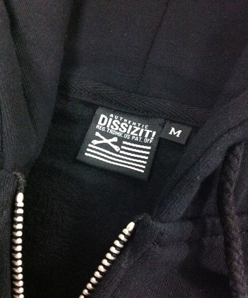 XLARGE（エクストララージ）の「XLARGE×DISSIZIT! XLA DRIP ZIP HOODIE