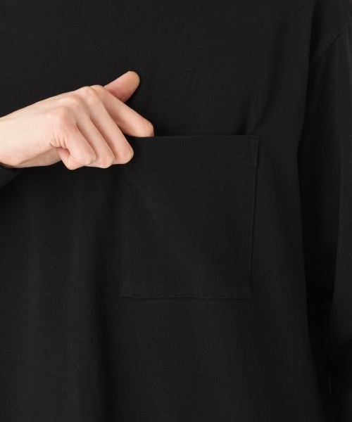 niko and...(ニコアンド)の「NアディコットBIGロングスリーブTシャツ(Tシャツ/カットソー・メンズ・ブルー/ピンク/ブラック/ホワイト・MEDIUM/LARGE)」の17枚目の写真