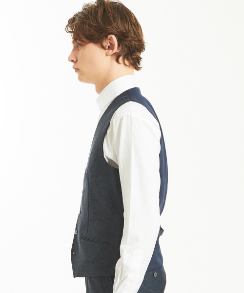 ABAHOUSE（アバハウス）の「【Recency of Mine/セットアップ対応】ライトウェイトカラミジレ（ベスト・メンズ・オフホワイト/グレー/ネイビー・46/48/50）」の22枚目の写真