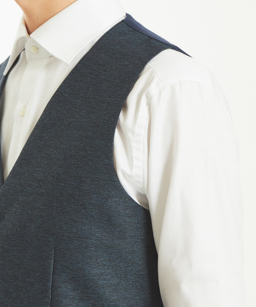 ABAHOUSE（アバハウス）の「【Recency of Mine/セットアップ対応】ライトウェイトカラミジレ（ベスト・メンズ・オフホワイト/グレー/ネイビー・46/48/50）」の19枚目の写真