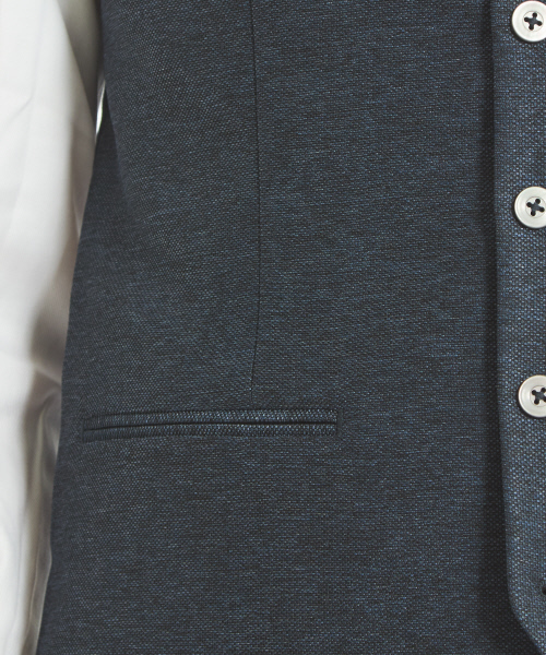 ABAHOUSE（アバハウス）の「【Recency of Mine/セットアップ対応】ライトウェイトカラミジレ（ベスト・メンズ・オフホワイト/グレー/ネイビー・46/48/50）」の15枚目の写真