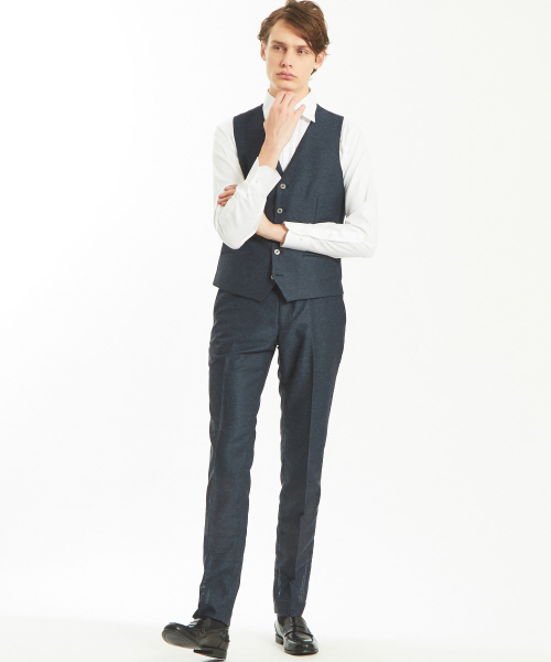 ABAHOUSE（アバハウス）の「【Recency of Mine/セットアップ対応】ライトウェイトカラミジレ（ベスト・メンズ・オフホワイト/グレー/ネイビー・46/48/50）」の13枚目の写真