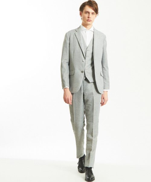 ABAHOUSE（アバハウス）の「【Recency of Mine/セットアップ対応】ライトウェイトカラミジレ（ベスト・メンズ・オフホワイト/グレー/ネイビー・46/48/50）」の7枚目の写真