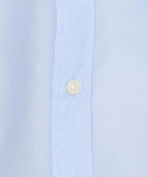 green label relaxing(グリーンレーベルリラクシング)の「NM C/C ブロード ボタンダウン SS 半袖 シャツ ◆(シャツ/ブラウス・メンズ・ライトブルー/ホワイト/ネイビー・S/M/XL/L)」の11枚目の写真