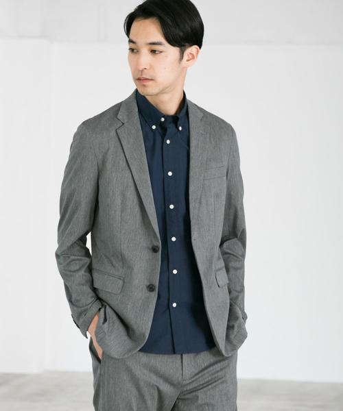 green label relaxing(グリーンレーベルリラクシング)の「NM C/C ブロード ボタンダウン SS 半袖 シャツ ◆(シャツ/ブラウス・メンズ・ライトブルー/ホワイト/ネイビー・S/M/XL/L)」の14枚目の写真