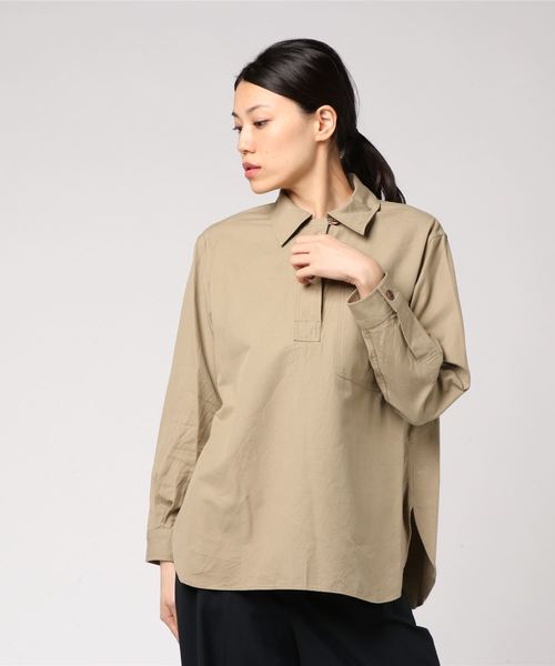 MHL.（エムエイチエル）の「VINTAGE COTTON TWILL（シャツ/ブラウス