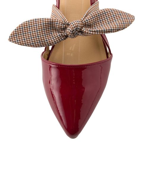 dazzlin（ダズリン）の「リボンフラットミュール（パンプス・レディース・ブラック/ブラウン/レッド・MEDIUM/LARGE）」の12枚目の写真