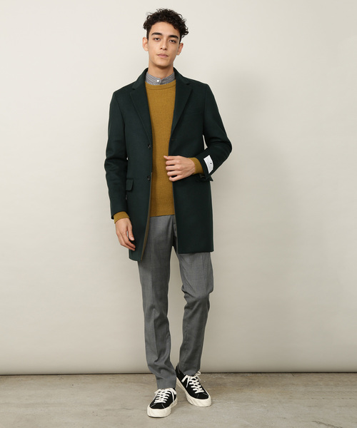 セール】PONTETORTO メルトンチェスターコート（チェスターコート