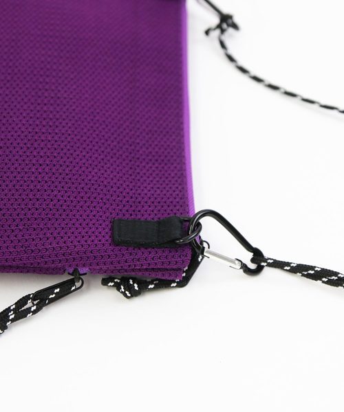 knock through abstraction(ノックスルーアブストラクション)の「【knock through abstraction/ノックスルーアブストラクション】X-filament sacoche/クロスフィラメントサコッシュ(ショルダーバッグ・レディース・オレンジ/オリーブ/ブルー/ネイビー/パープル/ブラック・FREE)」の20枚目の写真