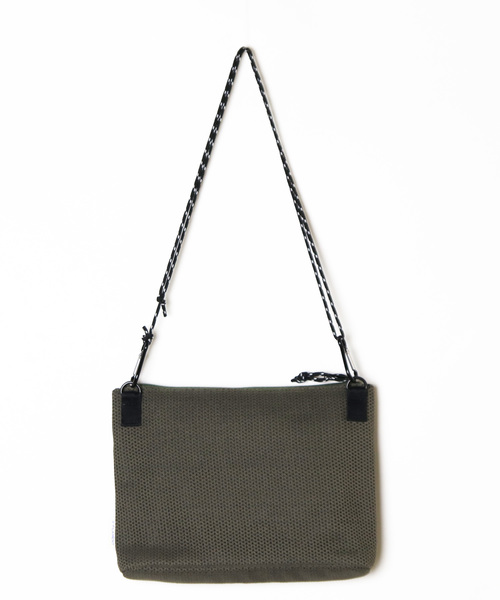 knock through abstraction(ノックスルーアブストラクション)の「【knock through abstraction/ノックスルーアブストラクション】X-filament sacoche/クロスフィラメントサコッシュ(ショルダーバッグ・レディース・オレンジ/オリーブ/ブルー/ネイビー/パープル/ブラック・FREE)」の14枚目の写真