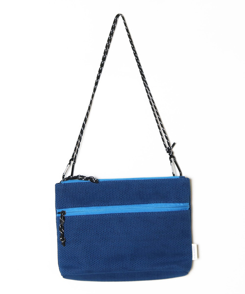 knock through abstraction(ノックスルーアブストラクション)の「【knock through abstraction/ノックスルーアブストラクション】X-filament sacoche/クロスフィラメントサコッシュ(ショルダーバッグ・レディース・オレンジ/オリーブ/ブルー/ネイビー/パープル/ブラック・FREE)」の16枚目の写真