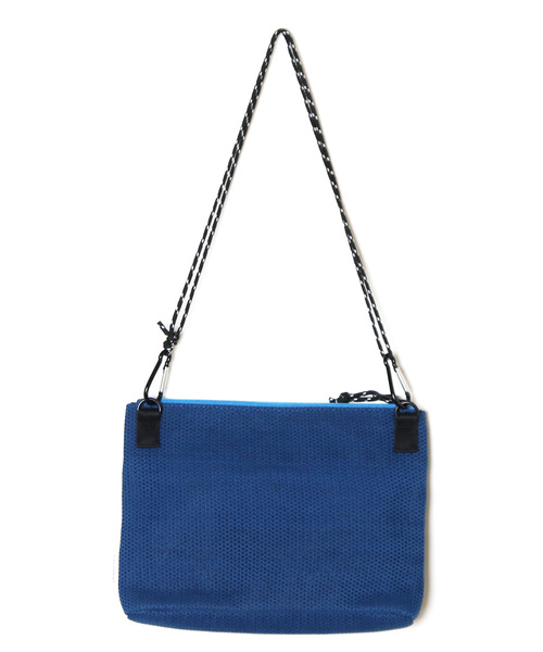 knock through abstraction(ノックスルーアブストラクション)の「【knock through abstraction/ノックスルーアブストラクション】X-filament sacoche/クロスフィラメントサコッシュ(ショルダーバッグ・レディース・オレンジ/オリーブ/ブルー/ネイビー/パープル/ブラック・FREE)」の7枚目の写真