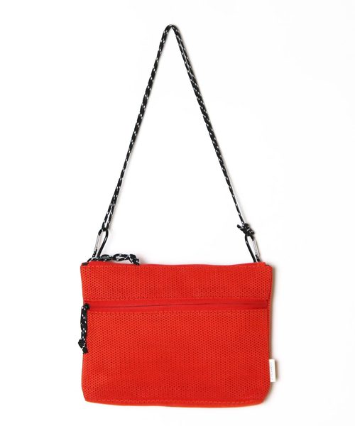 knock through abstraction(ノックスルーアブストラクション)の「【knock through abstraction/ノックスルーアブストラクション】X-filament sacoche/クロスフィラメントサコッシュ(ショルダーバッグ・レディース・オレンジ/オリーブ/ブルー/ネイビー/パープル/ブラック・FREE)」の10枚目の写真