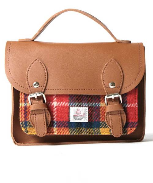 HARRIS TWEED（ハリスツイード）の「Harris Tweed/2WAY サッチェル