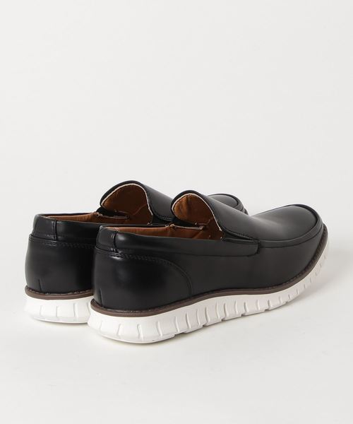 Dedes(デデス)の「Dedes/ スニーカーソールスリッポンシューズ(5257)(スリッポン・メンズ・ブラック/ダークブラウン/ブラック系その他/キャメル・44/40/41/42/43)」の5枚目の写真