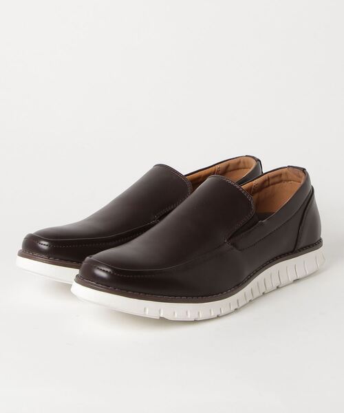 Dedes(デデス)の「Dedes/ スニーカーソールスリッポンシューズ(5257)(スリッポン・メンズ・ブラック/ダークブラウン/ブラック系その他/キャメル・44/40/41/42/43)」の9枚目の写真