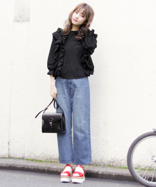 Heather(ヘザー)の「ラインアツゾコサンダル 823482(サンダル・レディース・ホワイト/ブラック/レッド・S/M/L)」の9枚目の写真